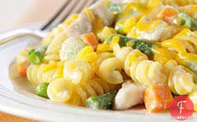 Cremige Huhn Pasta Toss