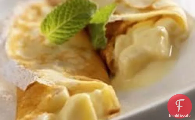 Bananen-Joghurt-Crepes