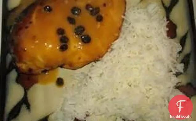 Orange gewürztes Huhn