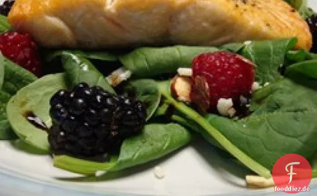 Einfacher Cranberry-Spinat-Salat