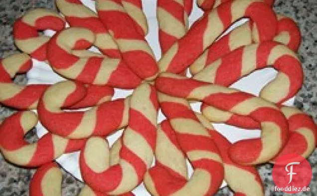 Candy Cane Cookies Ich