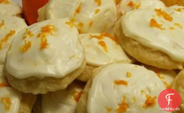 Orange Tropfen Cookies II