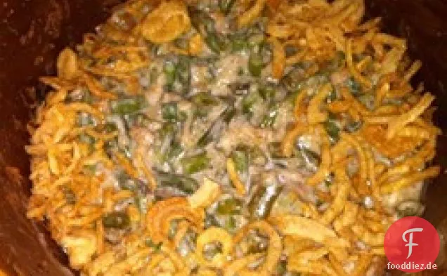 Slow Cooker Grüne Bohnen Auflauf