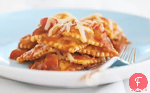 Einfach Gebackene Ravioli