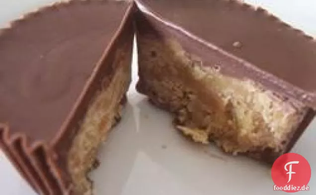 Hausgemachte Erdnussbutter Tassen