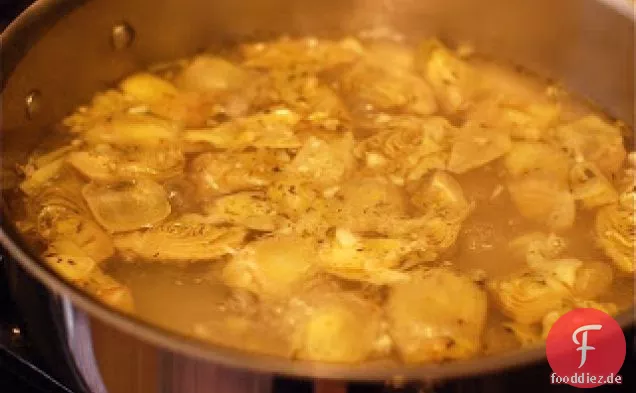 Penne mit Artischockenherzen