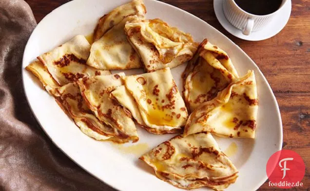 Cremig Gefüllte CrÃªpes Suzette