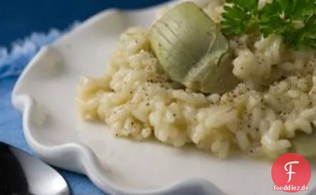 Artischockenrisotto mit Taleggio-Käse