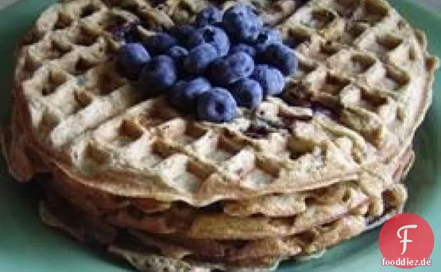 Waffeln mit Blaubeergeschmack