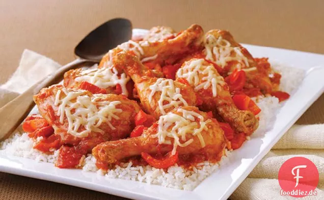 Italienisches Huhn Köcheln Lassen