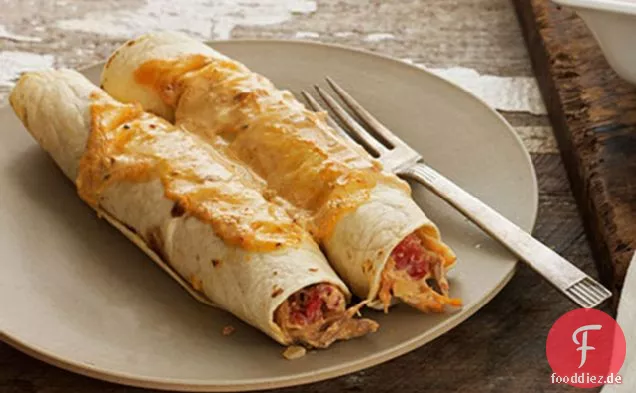 Einfache Huhn-Enchiladas
