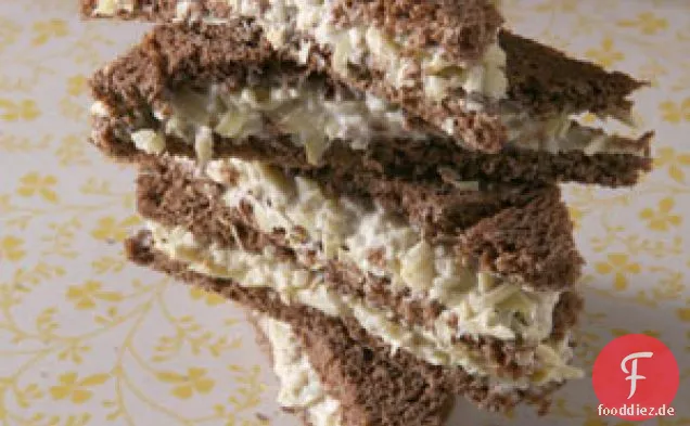 Artischocken-Tee-Sandwiches