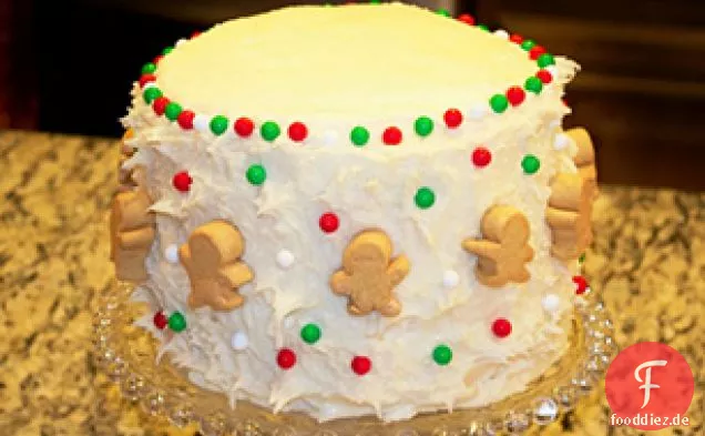 Weihnachtskarte Bild Perfekte Kuchen