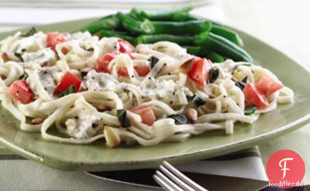 Linguine mit Frischkäse