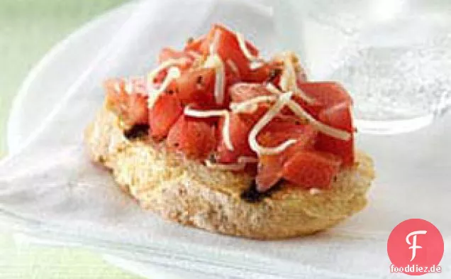 Frische Tomaten & Kräuter Bruschetta