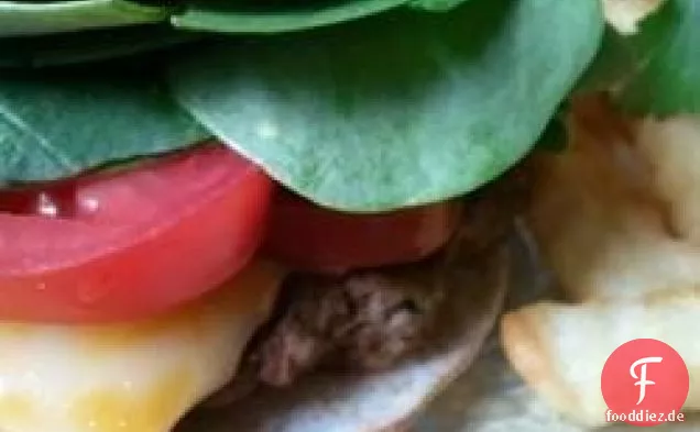 Gegrillte Lammburger