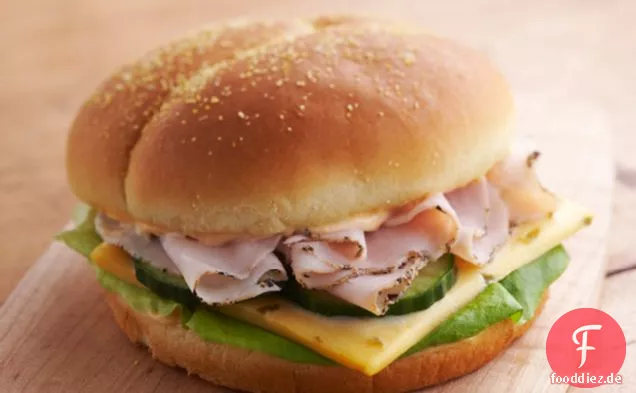 Pick-a-Pfeffer Truthahn Sandwich