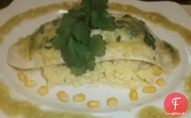 Basa-Filets in Tomatillo-Sauce