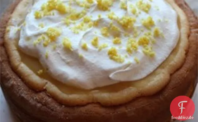 Zitrone Liebhaber Üppigen Käsekuchen Pie