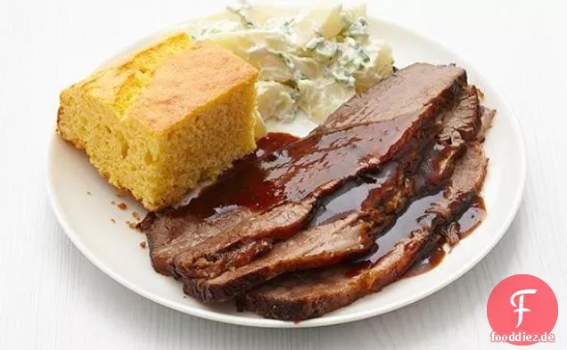 Slow-Cooker Barbecue Brisket