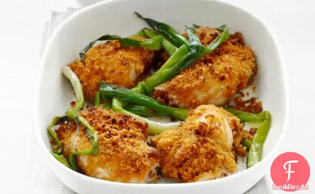 Ofen gebratenes Huhn