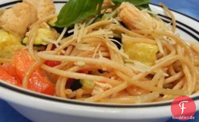 Knoblauch und Olivenöl