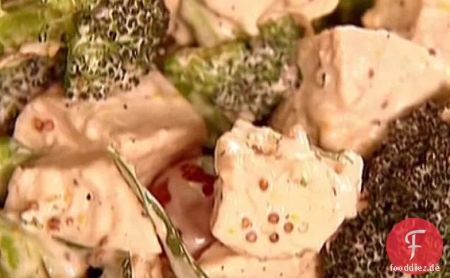 Senf Hühnersalat