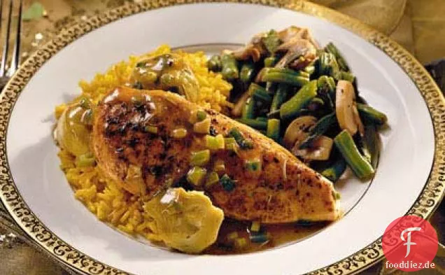 Huhn mit Artischocken