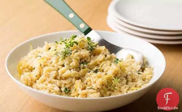 Orzo mit Thymian und Zitronenschale