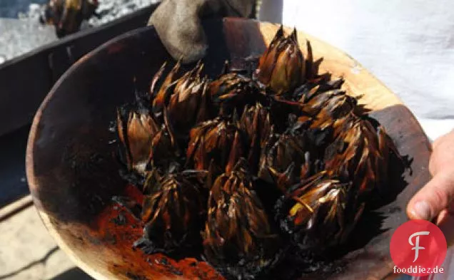 Carciofi Arrostiti (geröstete Artischocken)