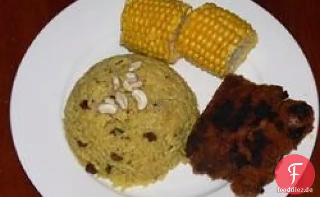 Reis im indischen Stil