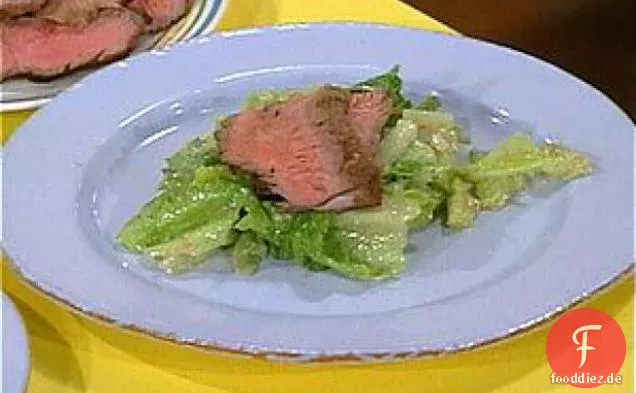 Beef Brutus: Caesar Salat mit geschnittenem Lendensteak