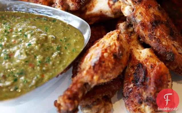 Chicken Wings mit Salsa Verde