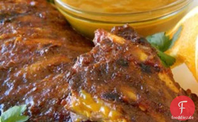 BBQ-Sauce auf Senfbasis