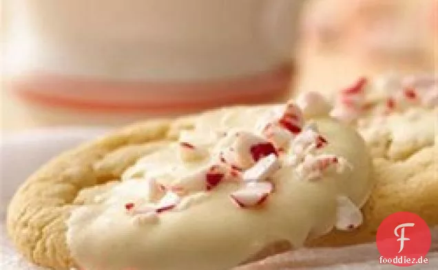 Pfefferminz Crunch Zucker Cookies