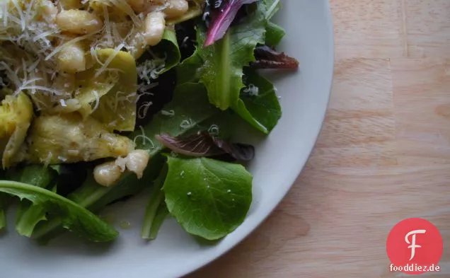 Navy Bean & Artischocke Salat