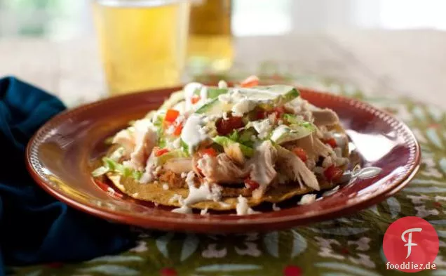 Chicken Tostadas