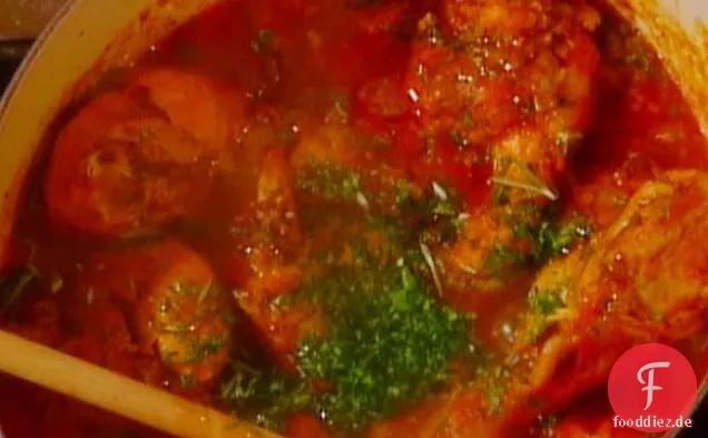 Chicken Hunter-Stil: Pollo alla Cacciatora