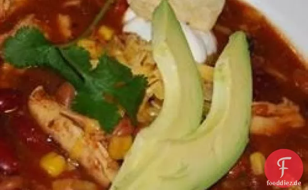 Slow Cooker Chicken Taco Suppe