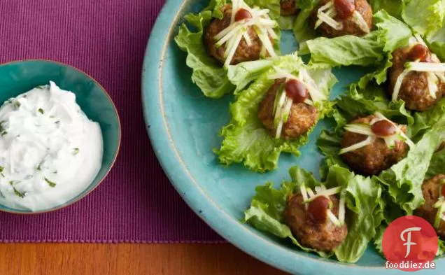 Tandoori Fleischbällchen mit Cilantro Raita