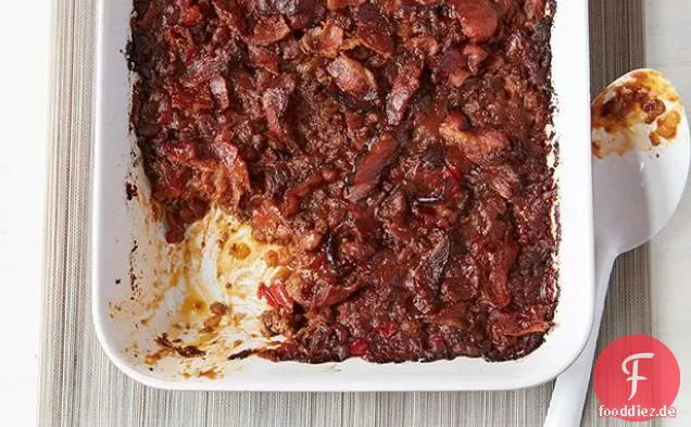 Gebackener Bohnenauflauf