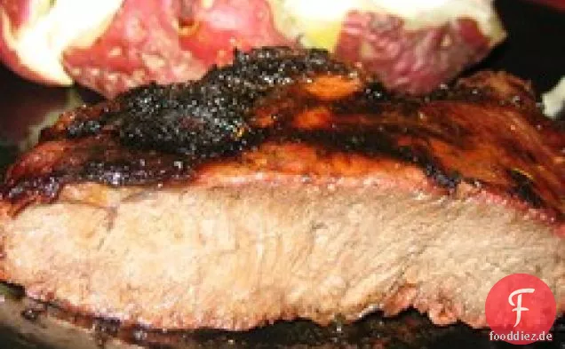 Irish Whiskey Flat Iron Steak