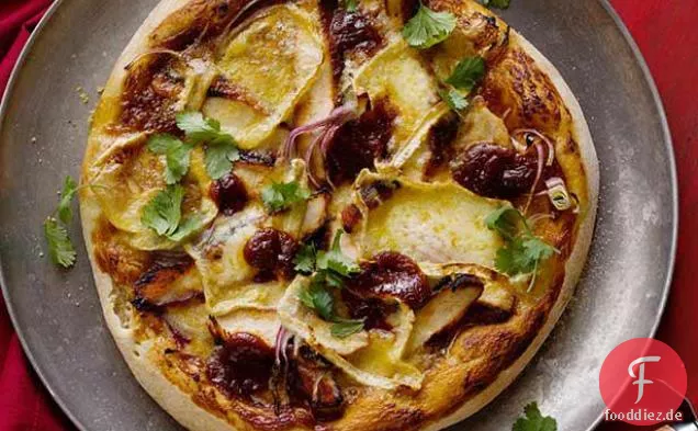 BBQ Huhn Pizza