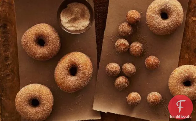 Zucker-und Gewürz-Donuts