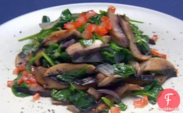 Portobello-Pilz-Salat
