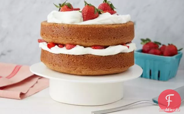 Erdbeer-Land-Kuchen