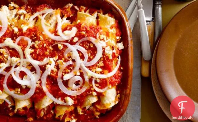 Huhn Enchiladas Suizas