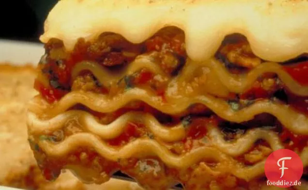 Lasagne aus geröstetem Butternut-Kürbis