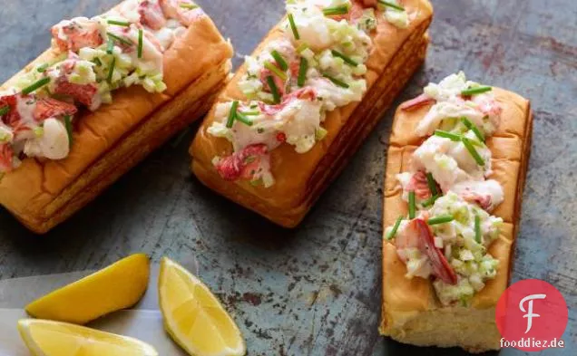 Buttrige Hummerbrötchen für Ihr Baby