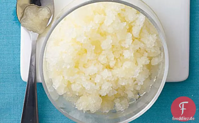 Zitronen-Granita